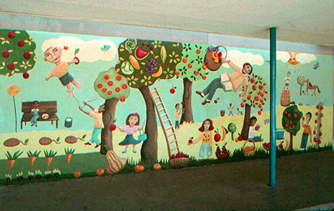 El Dorado Nutrition Mural Completed