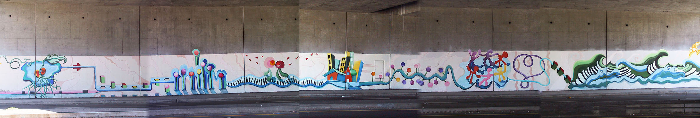 Journey of Life underpass mural completed