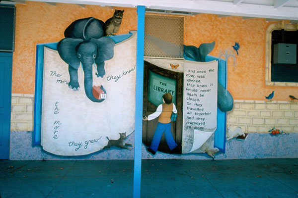 Through the Storybook Mural