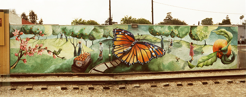 Peach Harvesters Mural